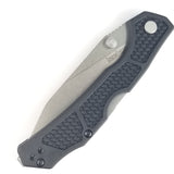 Kershaw Cargo Pocket Knife Lockback Black GFN Folding D2 Steel Clip Point 2033