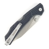 Kershaw Cargo Pocket Knife Lockback Black GFN Folding D2 Steel Clip Point 2033