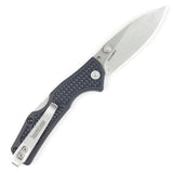 Kershaw Debris Pocket Knife Lockback Black GFN Folding D2 Steel Drop Point 2034