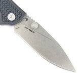 Kershaw Debris Pocket Knife Lockback Black GFN Folding D2 Steel Drop Point 2034