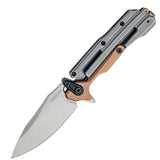 Kershaw Frontrunner Framelock Gray Stainless Folding D2 Steel Pocket Knife 2039