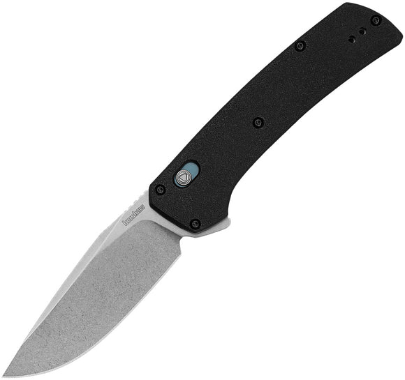 Kershaw Layup DuraLock A/O Black GFN Folding D2 Steel Drop Pt Pocket Knife 2047