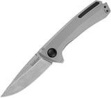 Kershaw Comeback Gray Stainless Steel Folding 8Cr13MoV Pocket Knife 2055