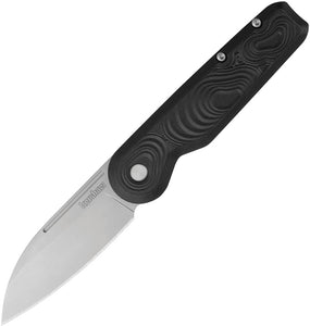 Kershaw Platform Pocket Knife Slip Joint Black GFN Folding 8Cr13MoV Blade 2090