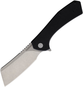 Kershaw Static Linerlock Black G10 Folding D2 Steel Cleaver Pocket Knife 3445G10