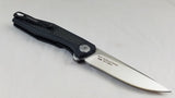 Kershaw Atmos Linerlock Satin 8Cr13MoV Black G10 Carbon Fiber Folding Knife 4037
