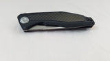 Kershaw Atmos Linerlock Satin 8Cr13MoV Black G10 Carbon Fiber Folding Knife 4037