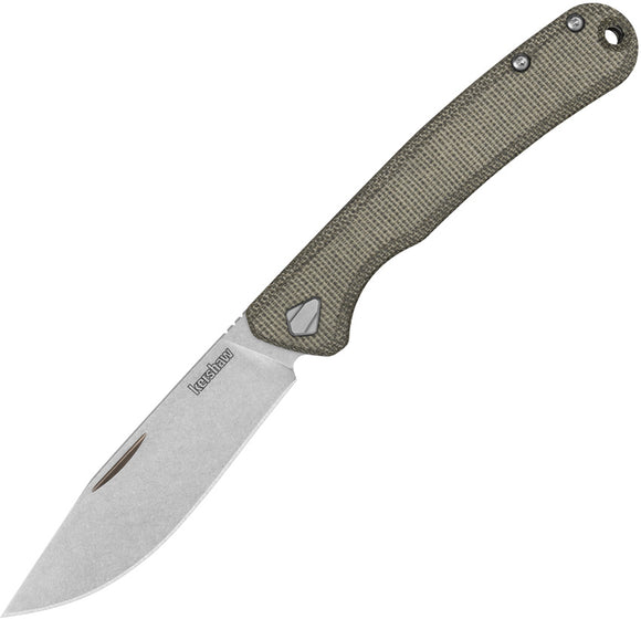 Kershaw Federalist Micarta Slip Joint 154cm Folding Knife USA 4320