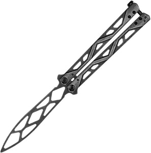 Kershaw Balanza Balisong Trainer BlackWash Stainless Butterfly Knife 4950TR