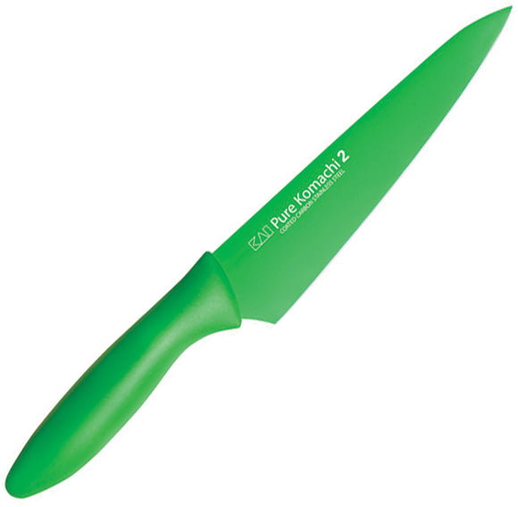 Kershaw Green Pure Komachi 2 Series Kitchen Fixed Blade Utility Knife 5084