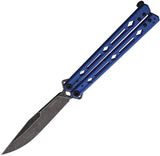 Kershaw Lucha Balisong Blue Stainless 14C28N Sandvik Butterfly Knife 5150BLUBW