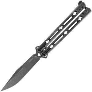 Kershaw Lucha Blackwash Butterfly Balisong Knife 5150bw