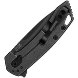 Kershaw Radar Framelock A/O BlackWash Stainless  8Cr13MoV Folding Pocket Knife 5560