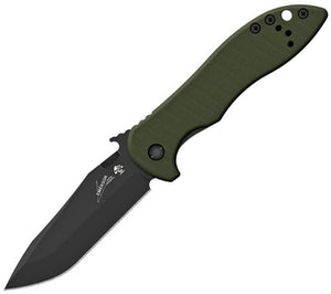 Kershaw Emerson CQC-5K Clip Knife Folding Pocket Wave Olive Green G10 6074OLBLK