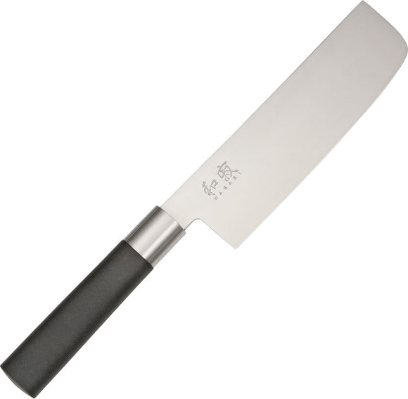 Kershaw Nakiri Stainless High Carbon Steel Black Handle Kitchen Knife 6716N