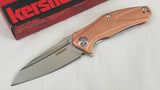 Kershaw Natrix Copper Folding Pocket Flipper Knife 7006cu