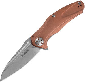 Kershaw Natrix Copper Folding D2 Steel Drop Point Pocket Knife 7007CU