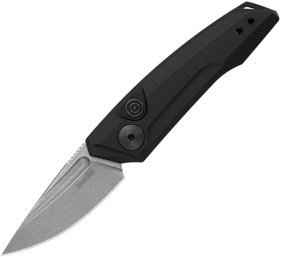 Kershaw Automatic Launch 9  Knife Button Lock Black Aluminum  CPM-154 Blade 7250
