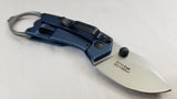 Kershaw Antic Blue Folding pocket Knife bottle opener 8710