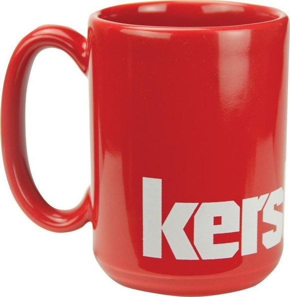 Kershaw White Logo Red Collectible Coffee Drink Mug