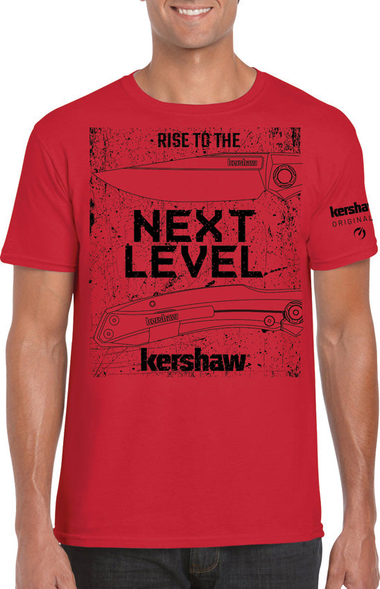 Kershaw Kershaw T-Shirt Red Next Level XL Extra Large Xtra SHITNLXL