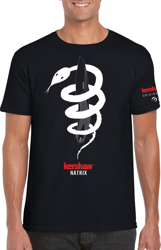 Kershaw Natrix Black T-Shirt Small