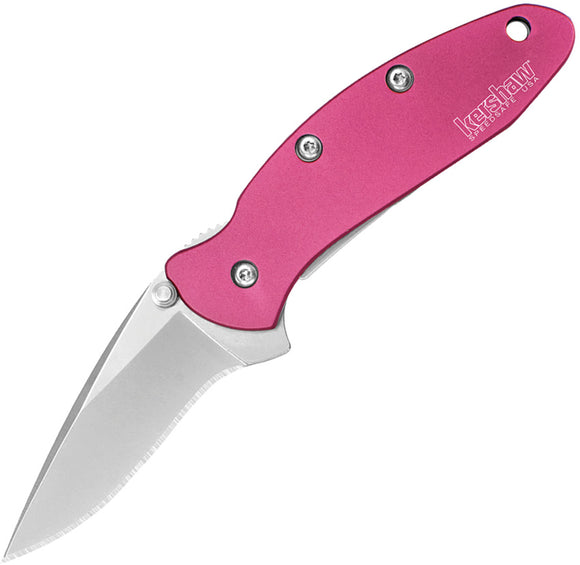 Kershaw Chive Framelock A/O Factory Second Pink Folding Pocket Knife X1600PINKB