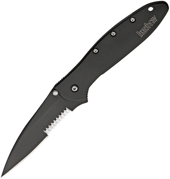 Kershaw Leek Framelock A/O Factory Second Black Folding Pocket Knife X1660CKTSTB