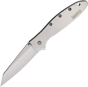 Kershaw Leek Framelock A/O Factory Second Gray Folding Pocket Knife X1660RB