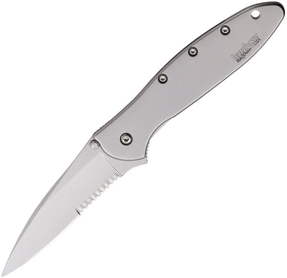 Kershaw Leek Framelock A/O Factory Second Gray Folding Pocket Knife X1660STB