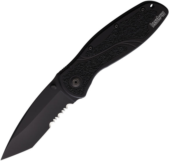 Kershaw Blur Linerlock A/O Factory Second Black Folding Pocket Knife X1670TBLKSTB