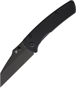 Kansept Knives Main Street Linerlock Black G10 Folding 154CM Knife T1015A1