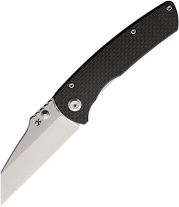 Kansept Knives Main Street Linerlock Carbon Fiber Folding 154CM Knife T1015A3