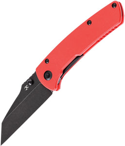 Kansept Knives Main Street Linerlock Red G10 Folding 154CM Pocket Knife 1015B2