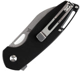 Kansept Knives Model 6 Linerlock Black G10 Folding 154CM Pocket Knife T1022A1