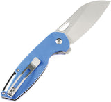 Kansept Knives Model 6 Linerlock Blue G10 Folding 154CM Pocket Knife T1022A3