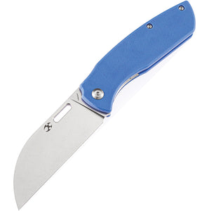 Kansept Knives Convict Linerlock Blue G10 Folding 154CM Pocket Knife T1023A3