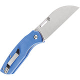 Kansept Knives Convict Linerlock Blue G10 Folding 154CM Pocket Knife T1023A3