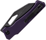 Kansept Knives Egress Linerlock Purple G10 Folding 14C28N Pocket Knife T1033A3