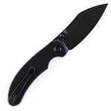 Kansept Knives Nesstreet Linerlock Black & Blue G10 Folding 154CM Knife T1039A4