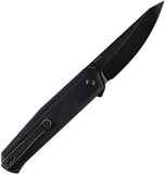 Kansept Knives Integra Linerlock Black G10 Folding 154CM Pocket Knife T1042A2