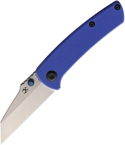 Kansept Knives Little Main Street Blue G10 Folding Knife 2015a4