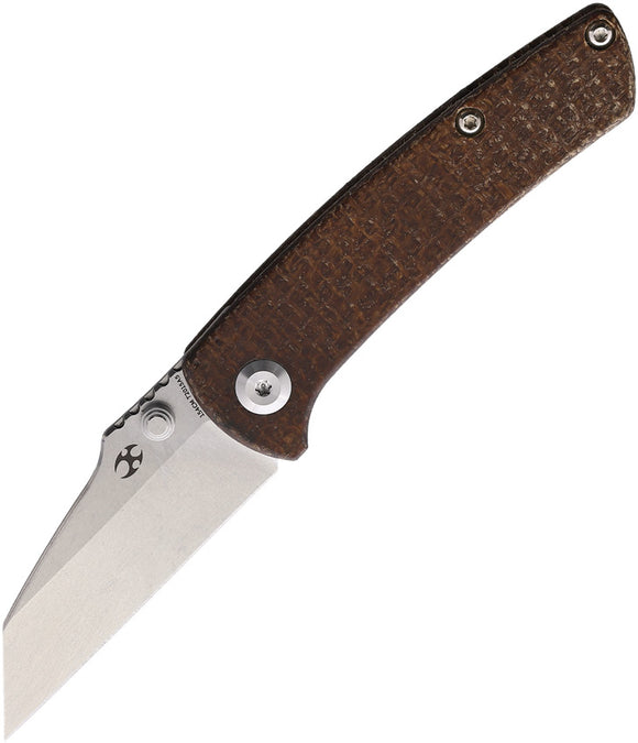 Kansept Knives Little Main Street Brown Folding Knife 2015a5