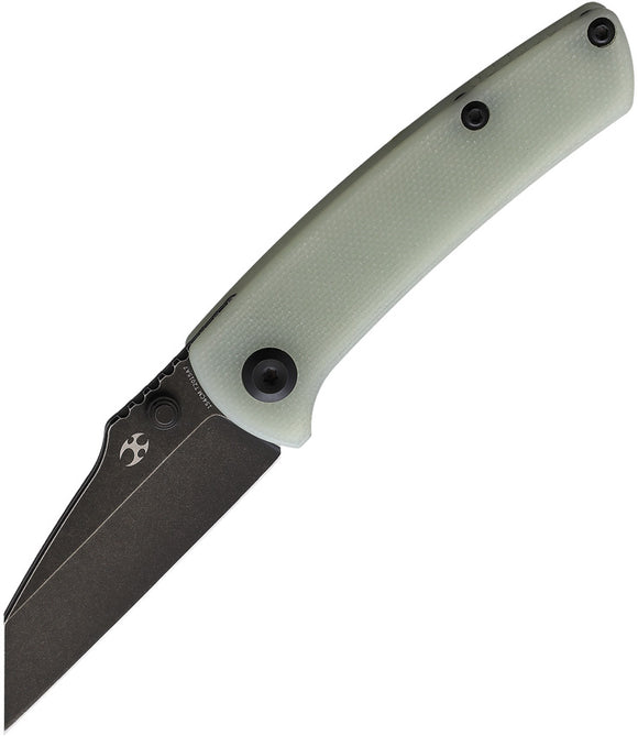 Kansept Knives Little Main Street Linerlock Jade G10 Folding 154CM Knife 2015A7