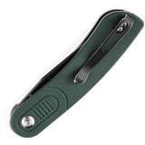 Kansept Knives Reverie Pocket Knife Linerlock Green G10 Folding 154CM T2025A2