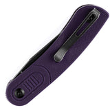 Kansept Knives Reverie Pocket Knife Linerlock Purple G10 Folding 154CM T2025A5
