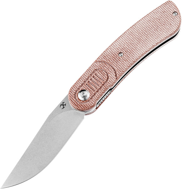 Kansept Knives Reverie Pocket Knife Linerlock Micarta Folding 154CM T2025A6