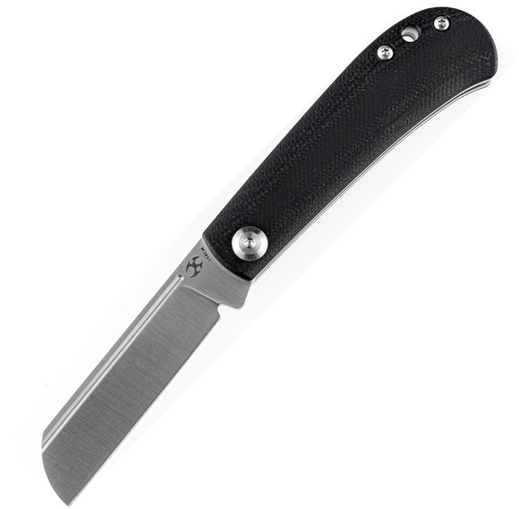 Kansept Knives Bevy Pocket Knife Slip Joint Black G10 Folding 154CM Blade 2026F1