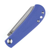 Kansept Knives Bevy Pocket Knife Slip Joint Blue G10 Folding 154CM Blade 2026F5