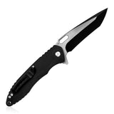 Kubey Black G10 Handle Linerlock Folding D2 Pocket Knife 003a